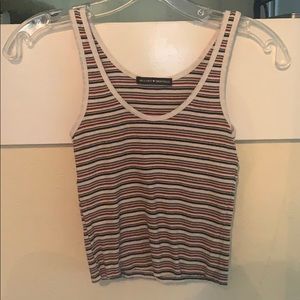 Stripped tank top from brandy
